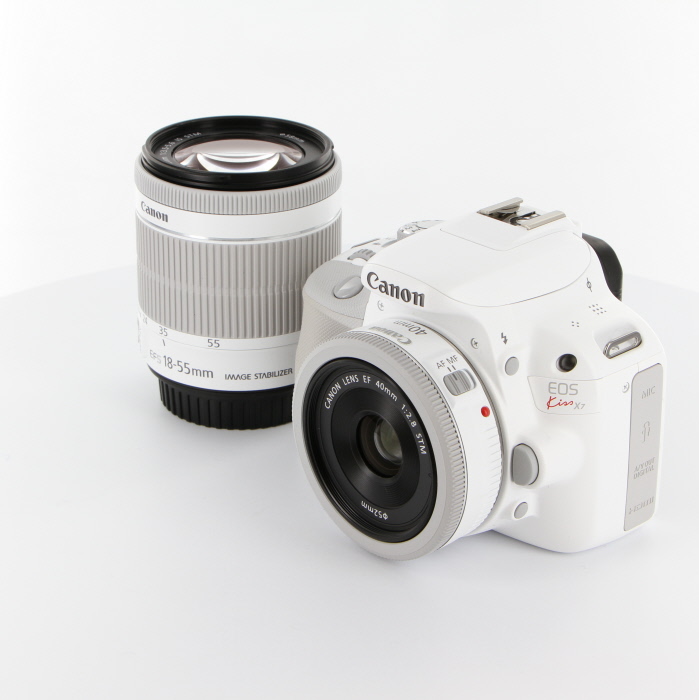 豊富な大人気 Canon EOS KISS X7 Wレンズキット ホワイト NuoEd ...