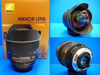 レンズケースは付属しませんAI AF Nikkor 14mm f/2.8D ED Nikon