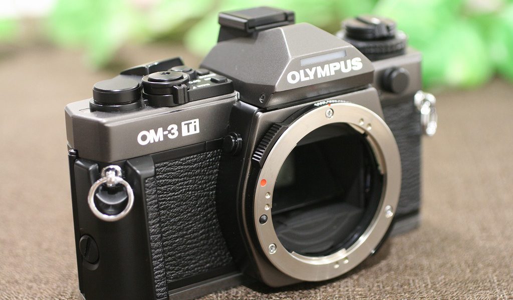 OLYMPUS OM-3 Ti チタン ボディカメラ