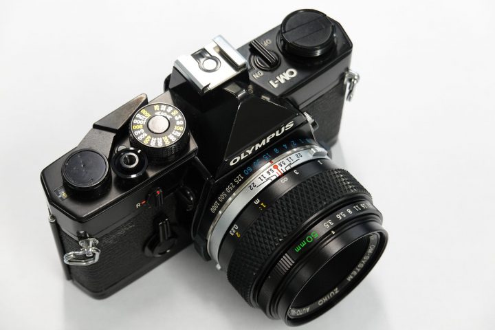 オリンパス OM-1 ブラック 50mm F1.4 セット OLYMPUS フイルムカメラ 50703