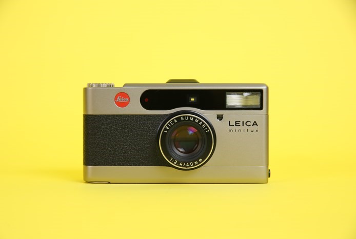 ホットオンライン Leica minilux ライカミニルックス 純正レザーケース 
