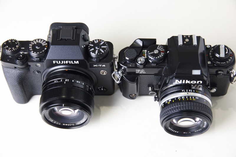 Nikon Ai 50mm f/1.4SとFUJIFILM X-T4で懐かしい写りを楽しむ【お写んぽ】
