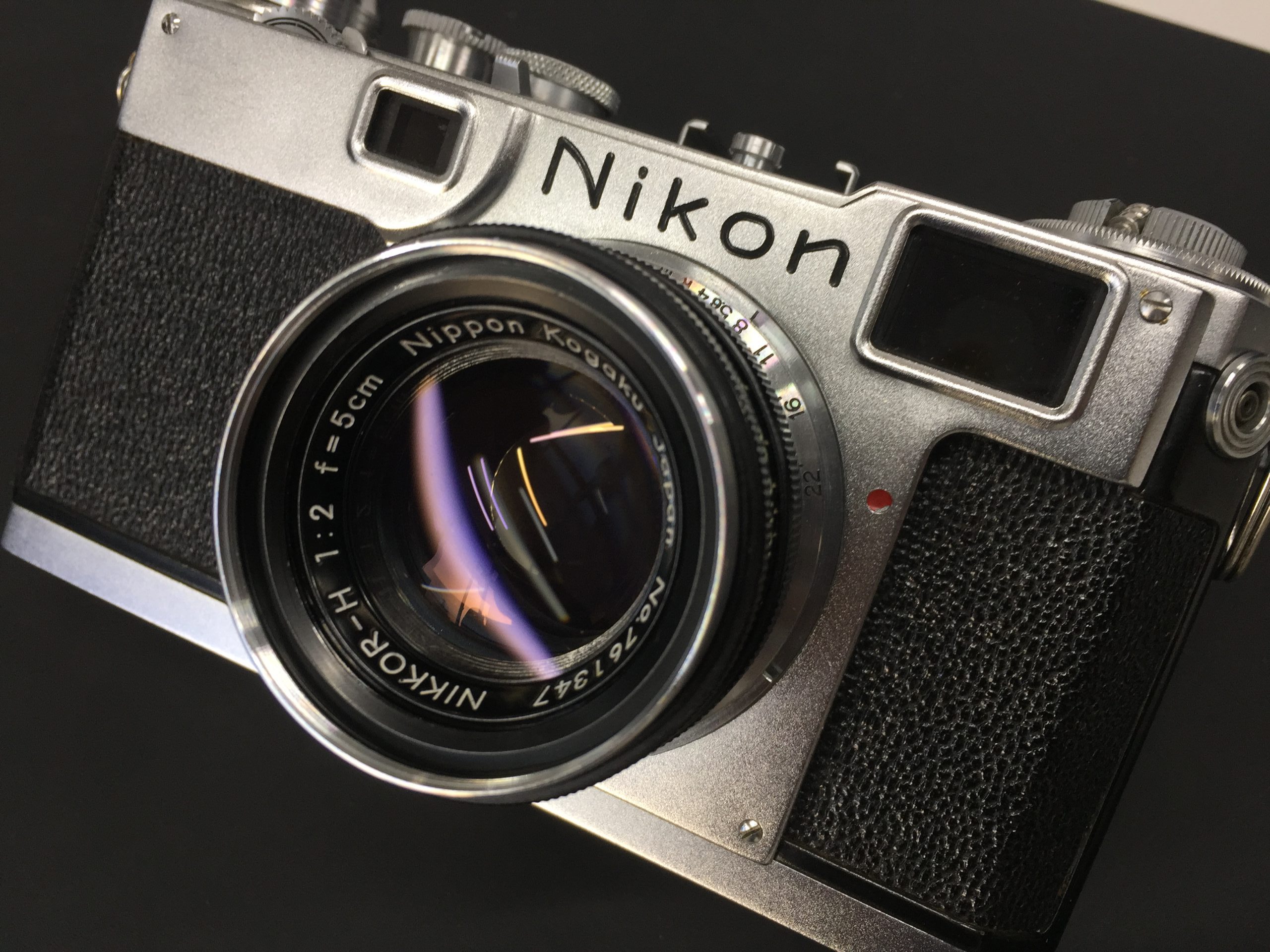 4年保証』 NIKON S2 ニコン フィルムカメラ レトロ ビンテージ ケース ...