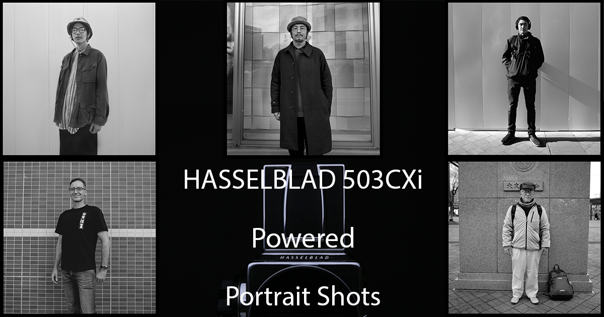 HASSELBLAD 503CXi Powerd Portrait Shots