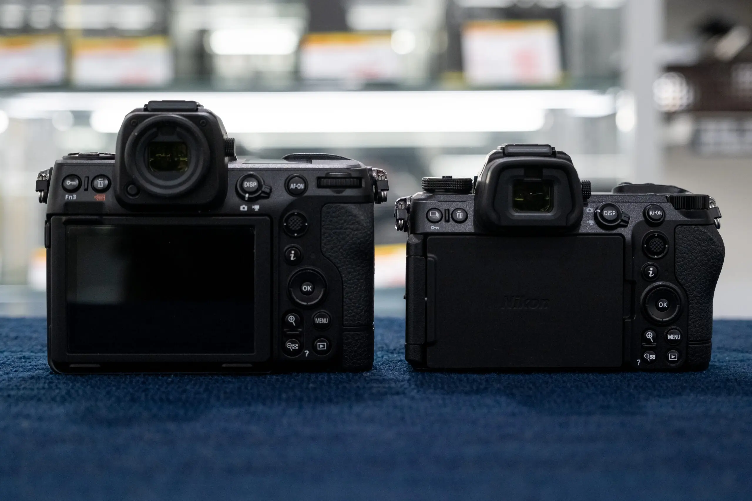 Nikon Z6IIIとZ 8の比較