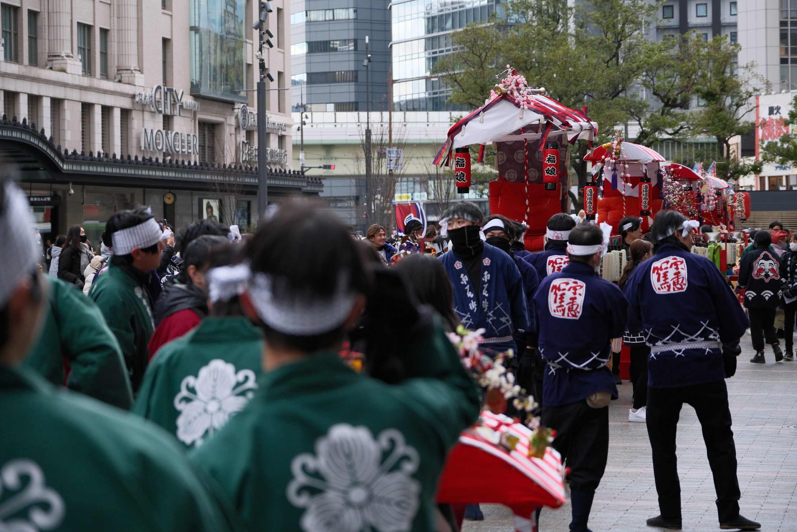 今宮戎神社 宝恵駕行列 2025 なんば広場