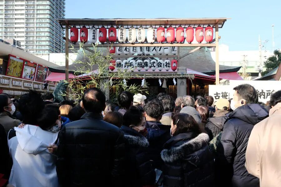 記事：大阪の庶民から愛される「えべっさん」 今宮戎神社にて年頭初祈祷